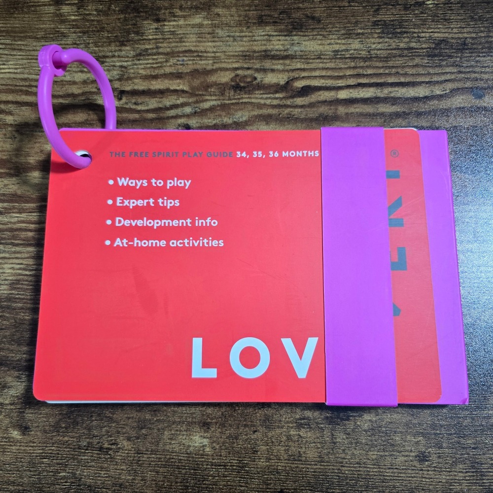 Lovevery The Free Spirit Play Guide‎ 34 35 36 Months Development Activity